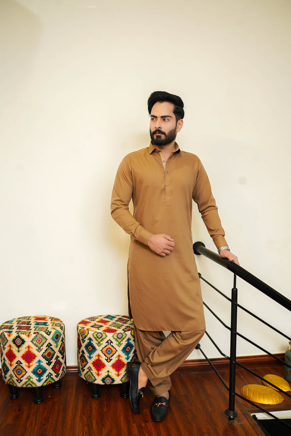 Camel Brown | Shalwar Qameez | SQ-9
