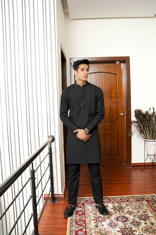 Black | Kurta Trouser | KT-D1/15