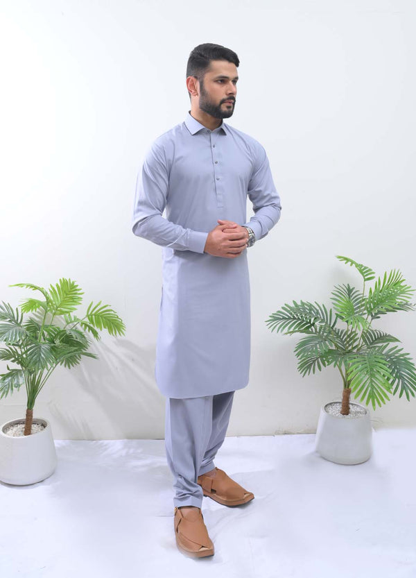 Ash Grey | Shalwar Qameez | SQ/11