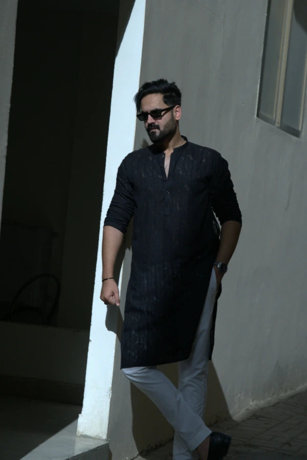 Black | Kurta