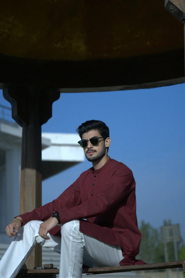 Red | Kurta