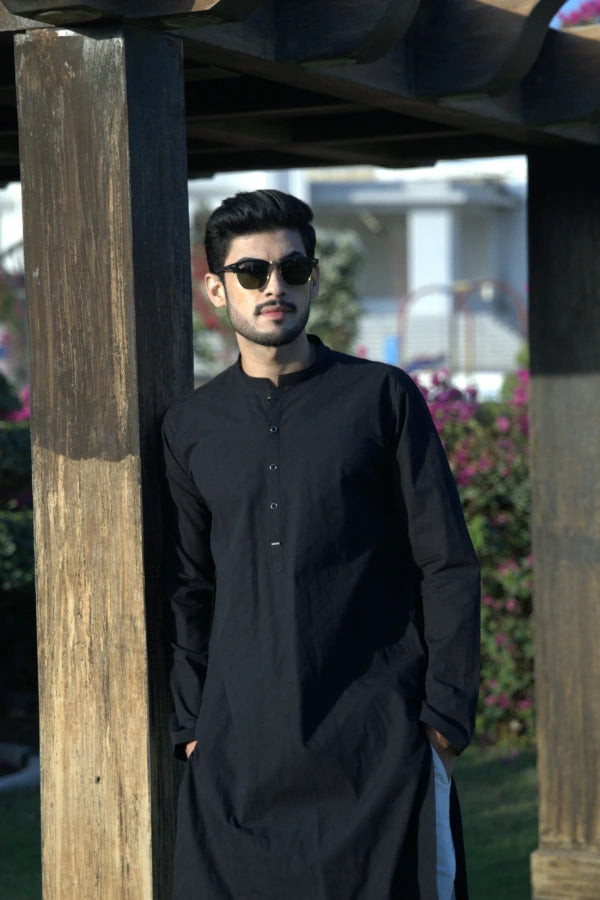 Royal Black | Kurta